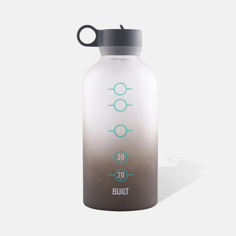74oz Motivational Bottle with Straw Lid