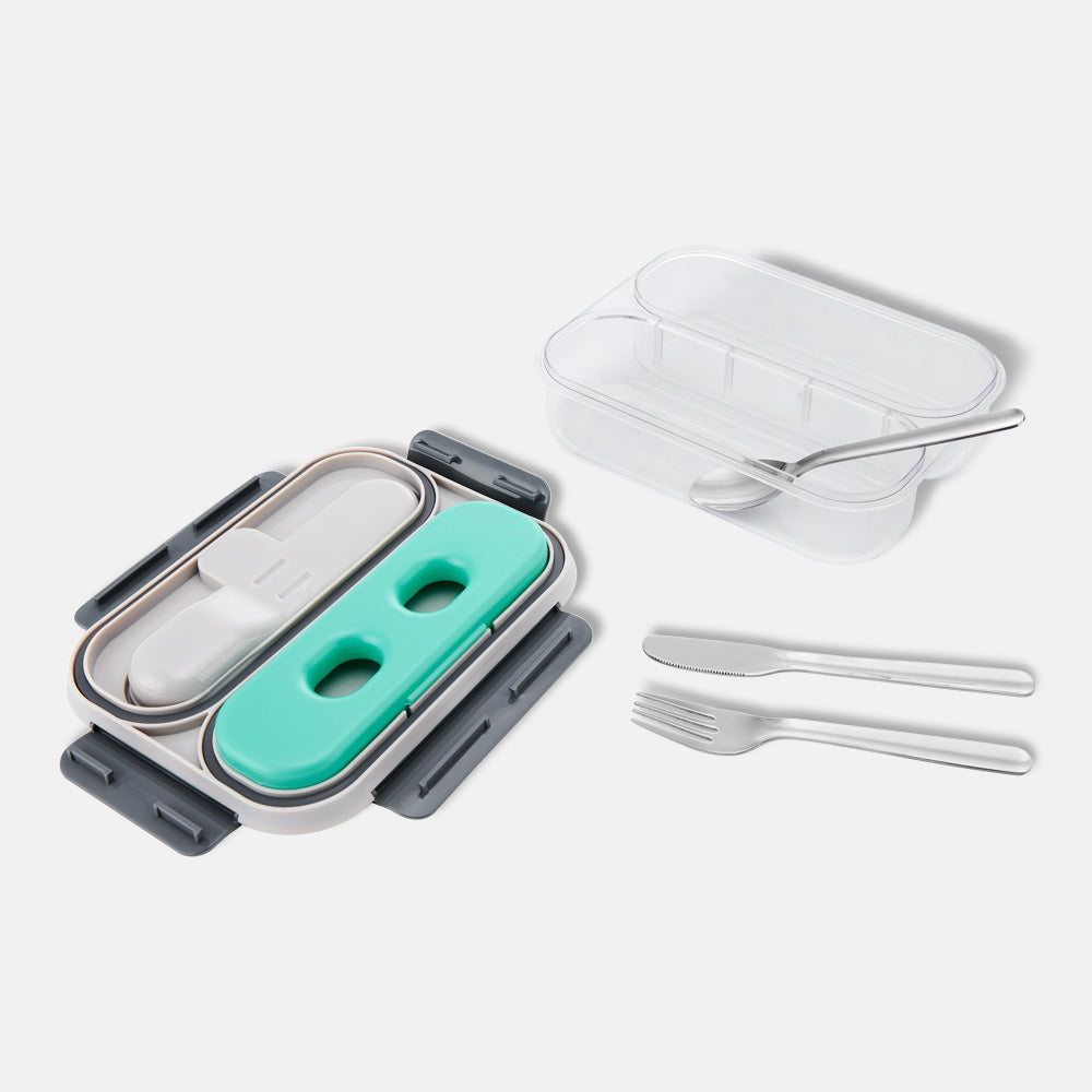 Gourmet 2 Compartment Bento with Ice Pack