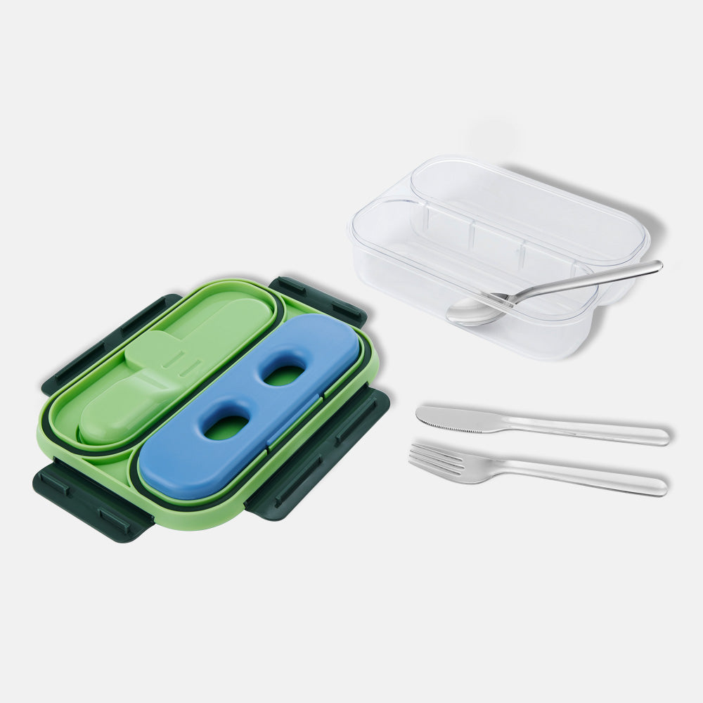 Gourmet 2 Compartment Bento with Ice Pack