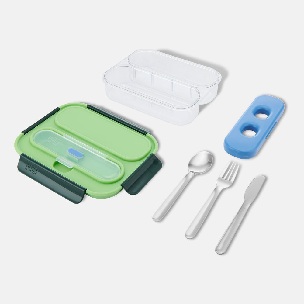 Built Gourmet 2 Compartment Bento with Ice Pack