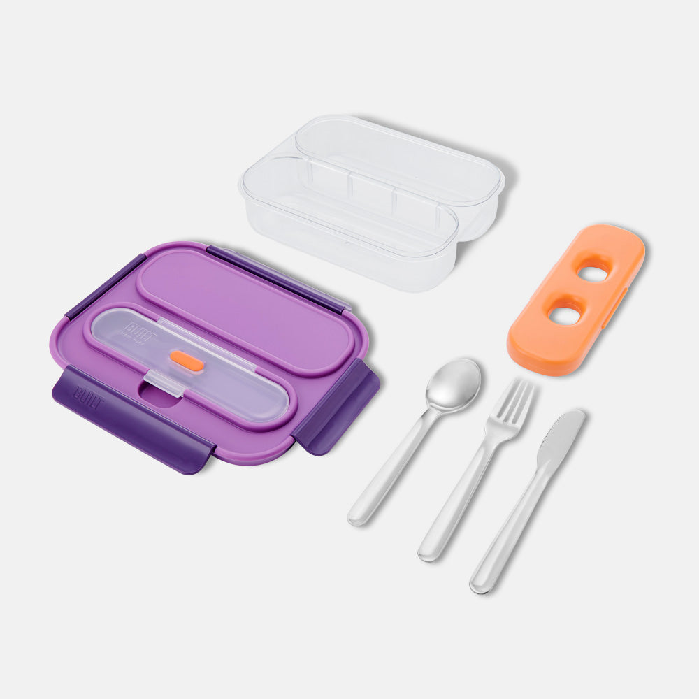 Built Gourmet 2 Compartment Bento with Ice Pack