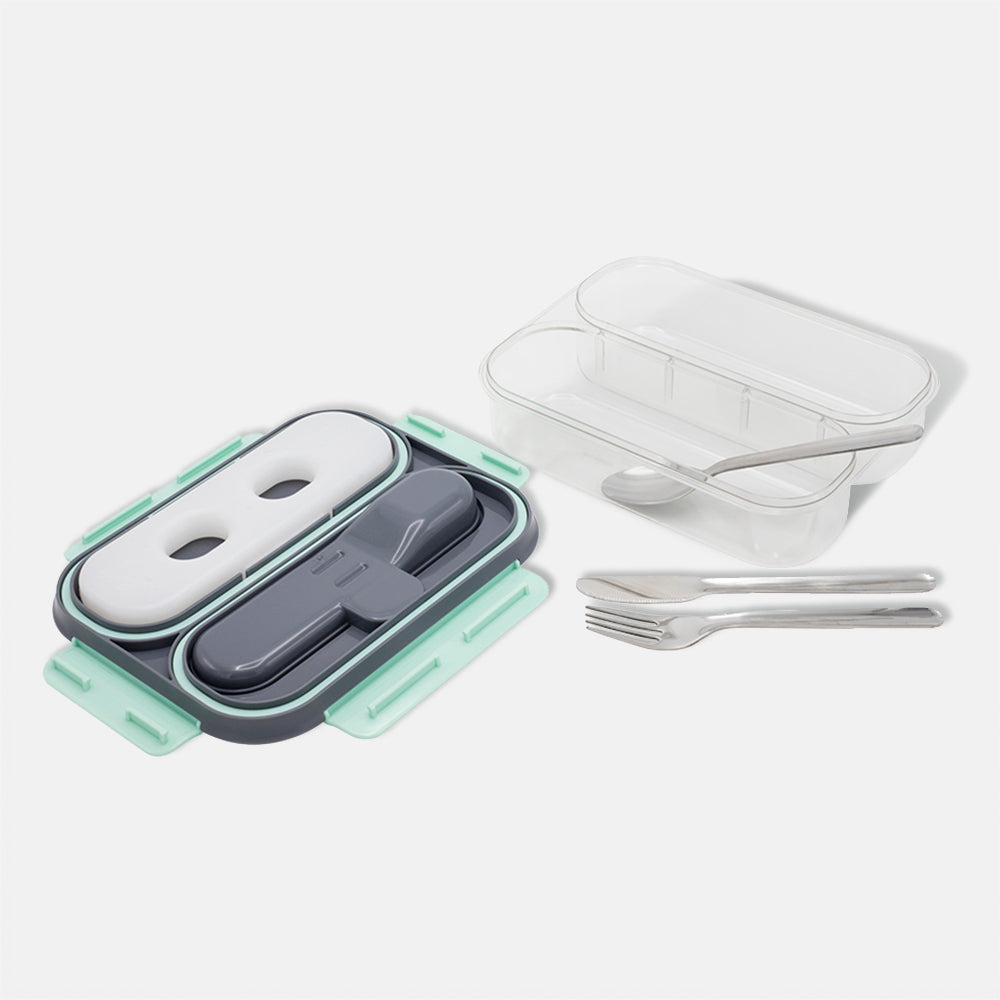 Gourmet 2 Compartment Bento with Ice Pack