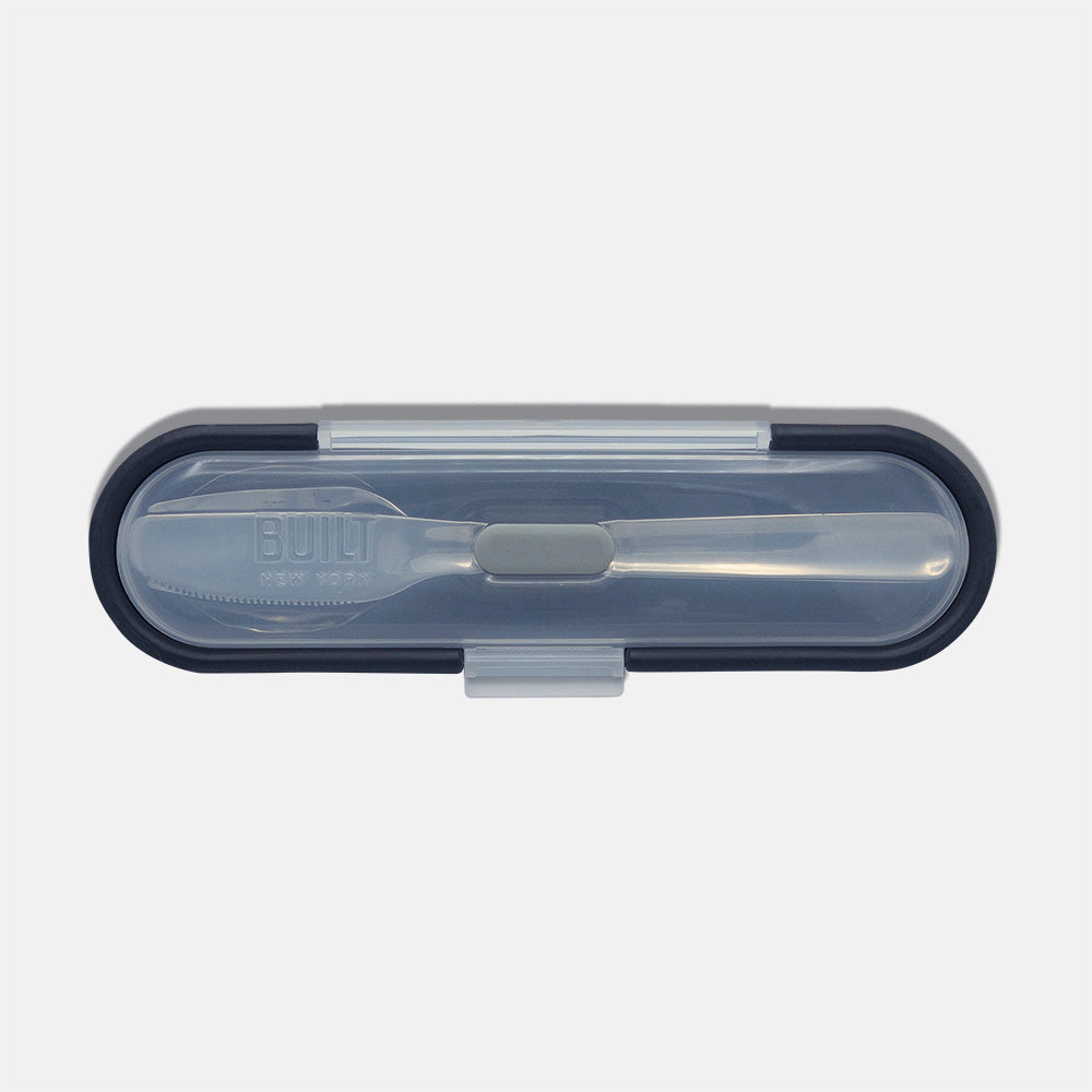 Gourmet Stainless Steel Utensils and Case
