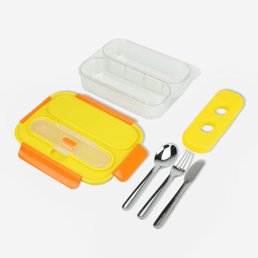 Gourmet 2 Compartment Bento with Ice Pack