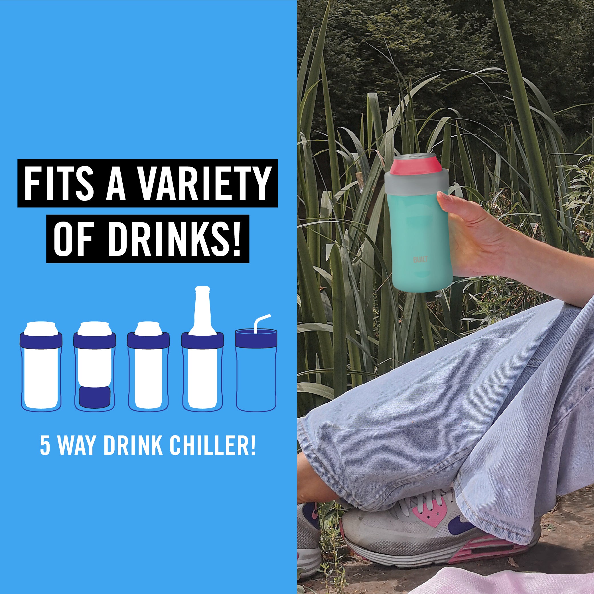 5 Way Drink Chiller - Set of 2