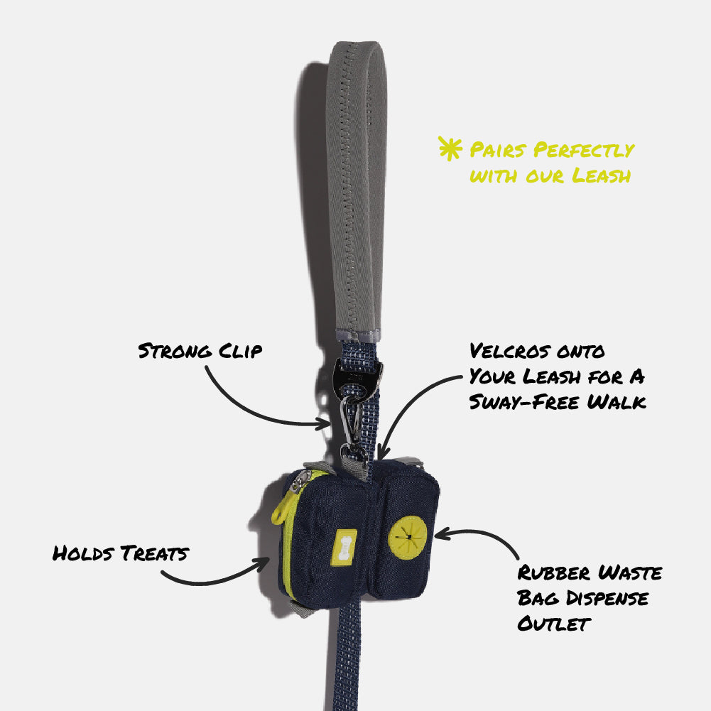 Duo Dog Leash Bag