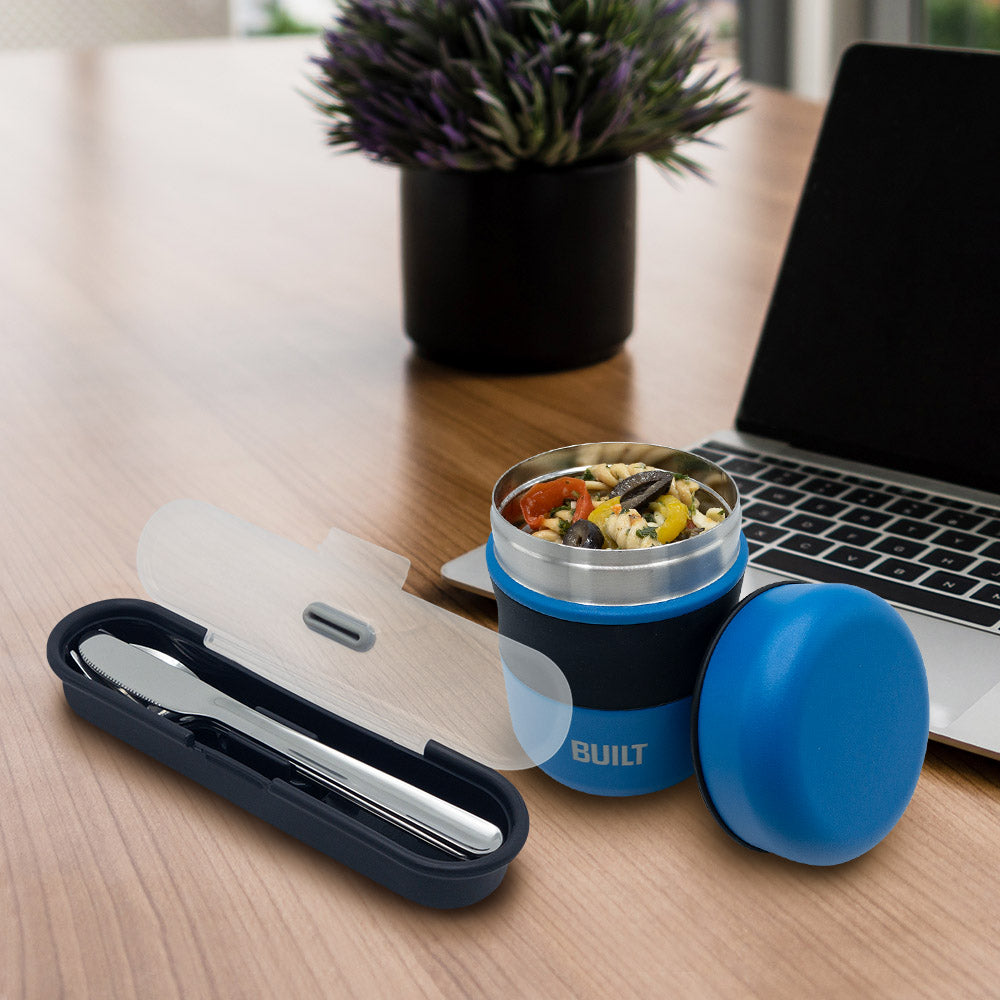 Gourmet Stainless Steel Utensils and Case