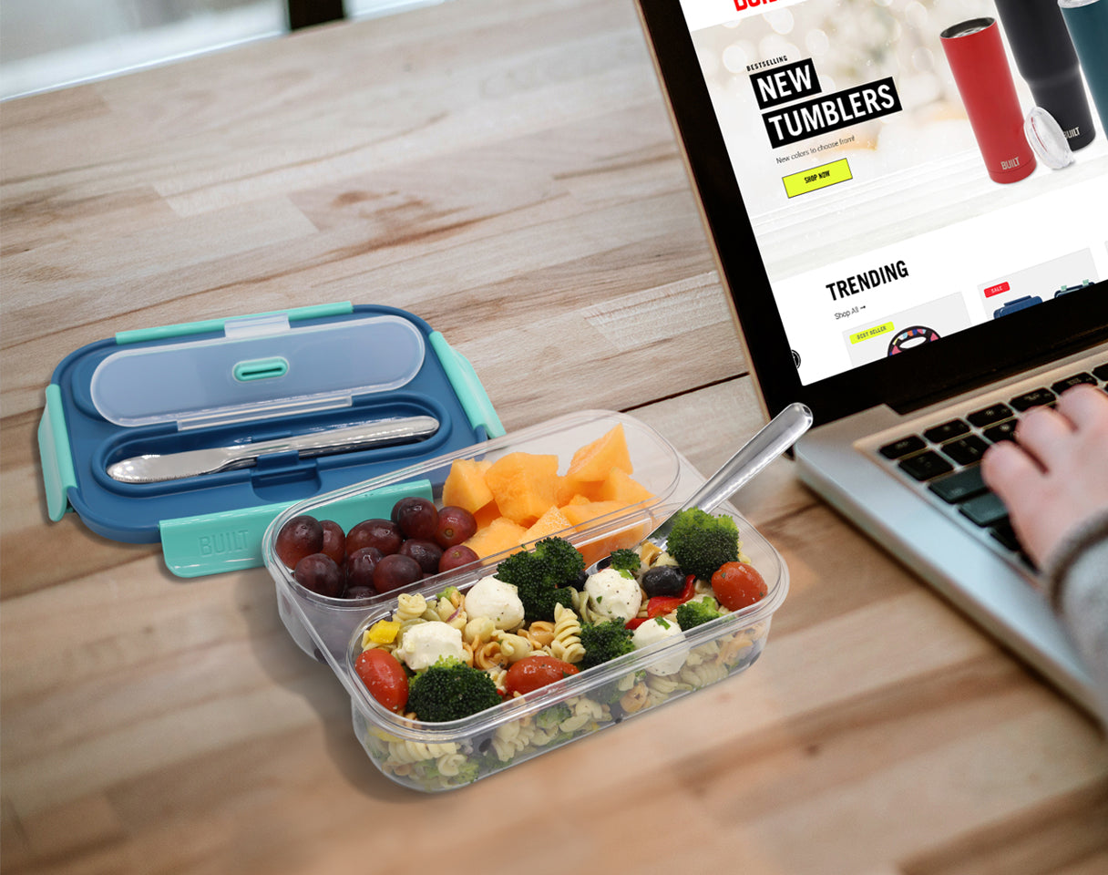 Lunch and hydration on the go. Built. Built NY