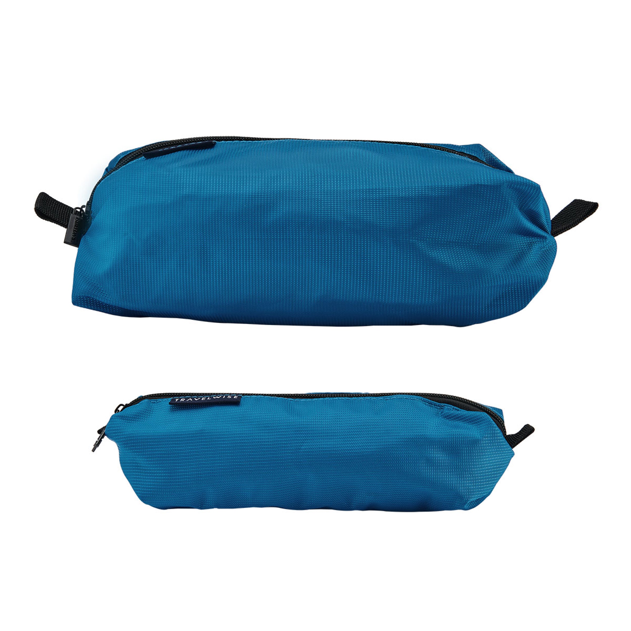 TravelWise 2-Piece Wrap Around Zip Toiletry Bag Set