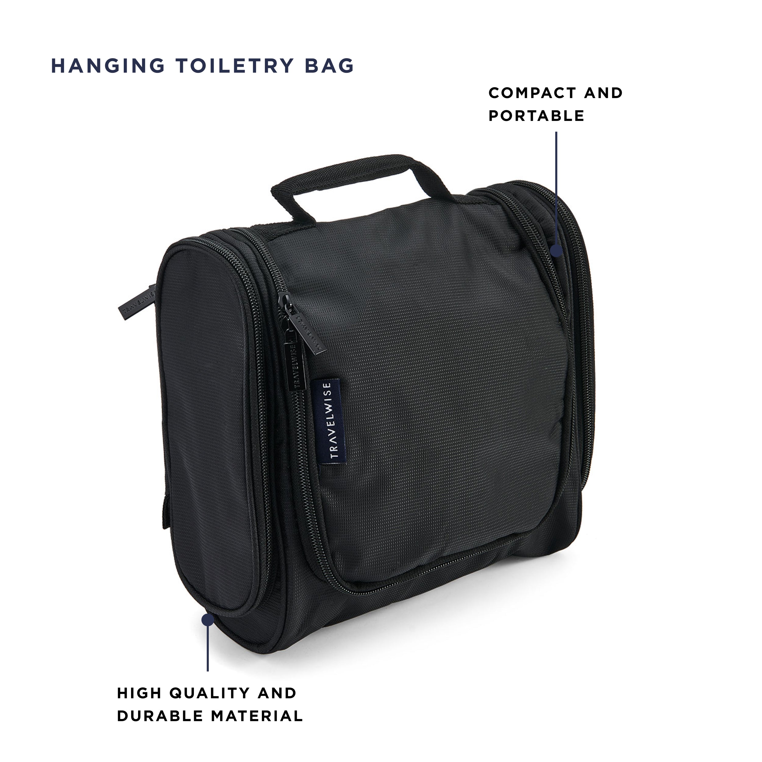 TravelWise Hanging Toiletry Bag