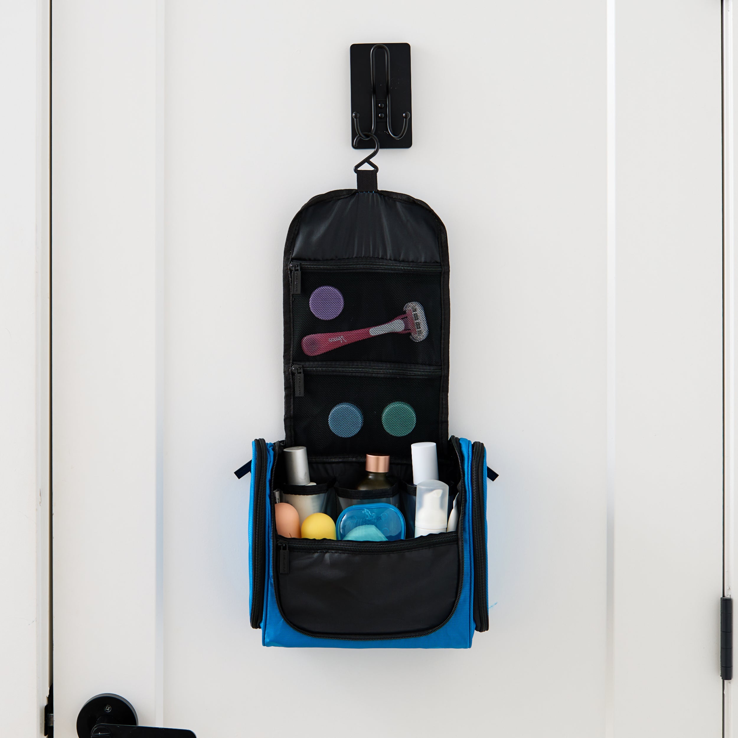 buy hanging toiletry travel bag TravelWise Hanging Toiletry Bag, Travel Toiletry Organizer, Blue