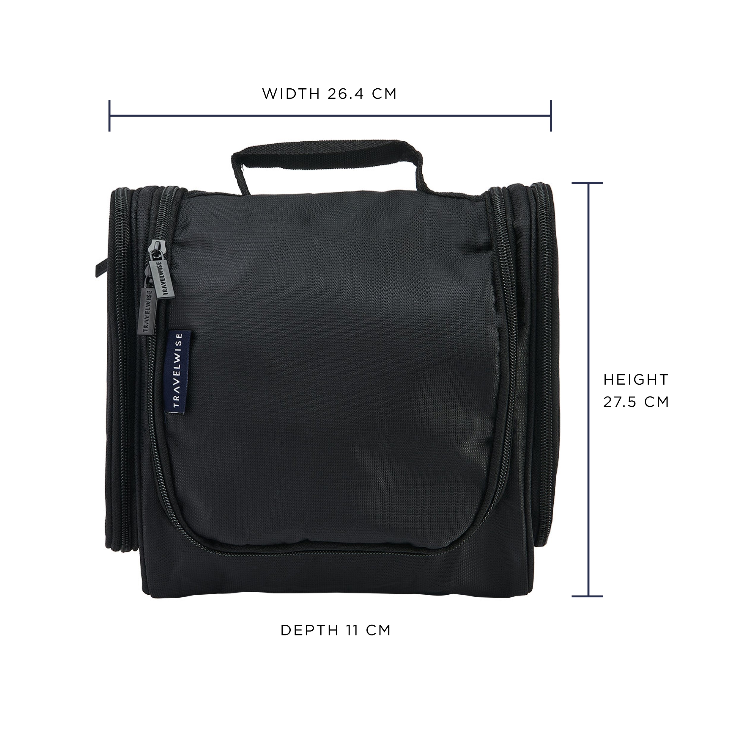 hanging toiletry bag travel organizer TravelWise Hanging Toiletry Bag, Travel Toiletry Organizer, Blue