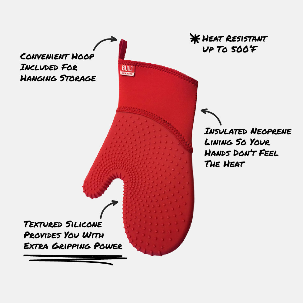 color::Red |Ultimate Grip Oven Mitt