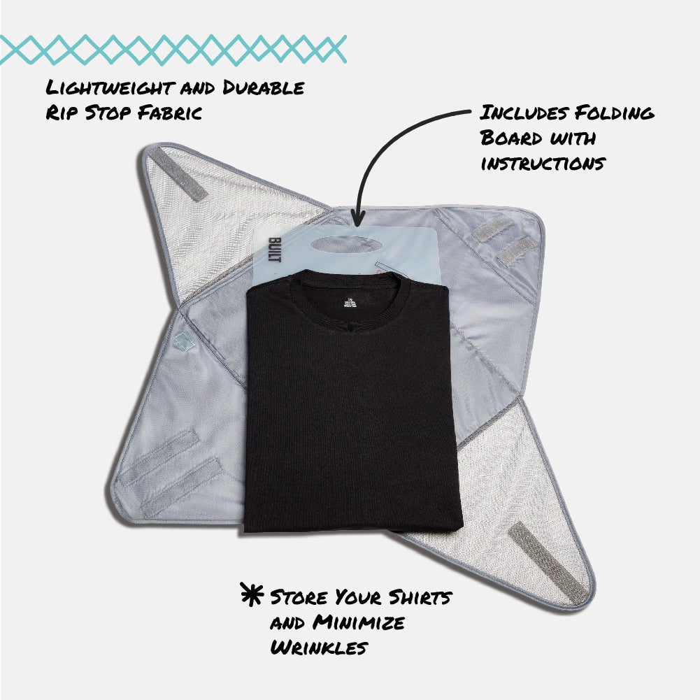 Built Shirt Folding Cube