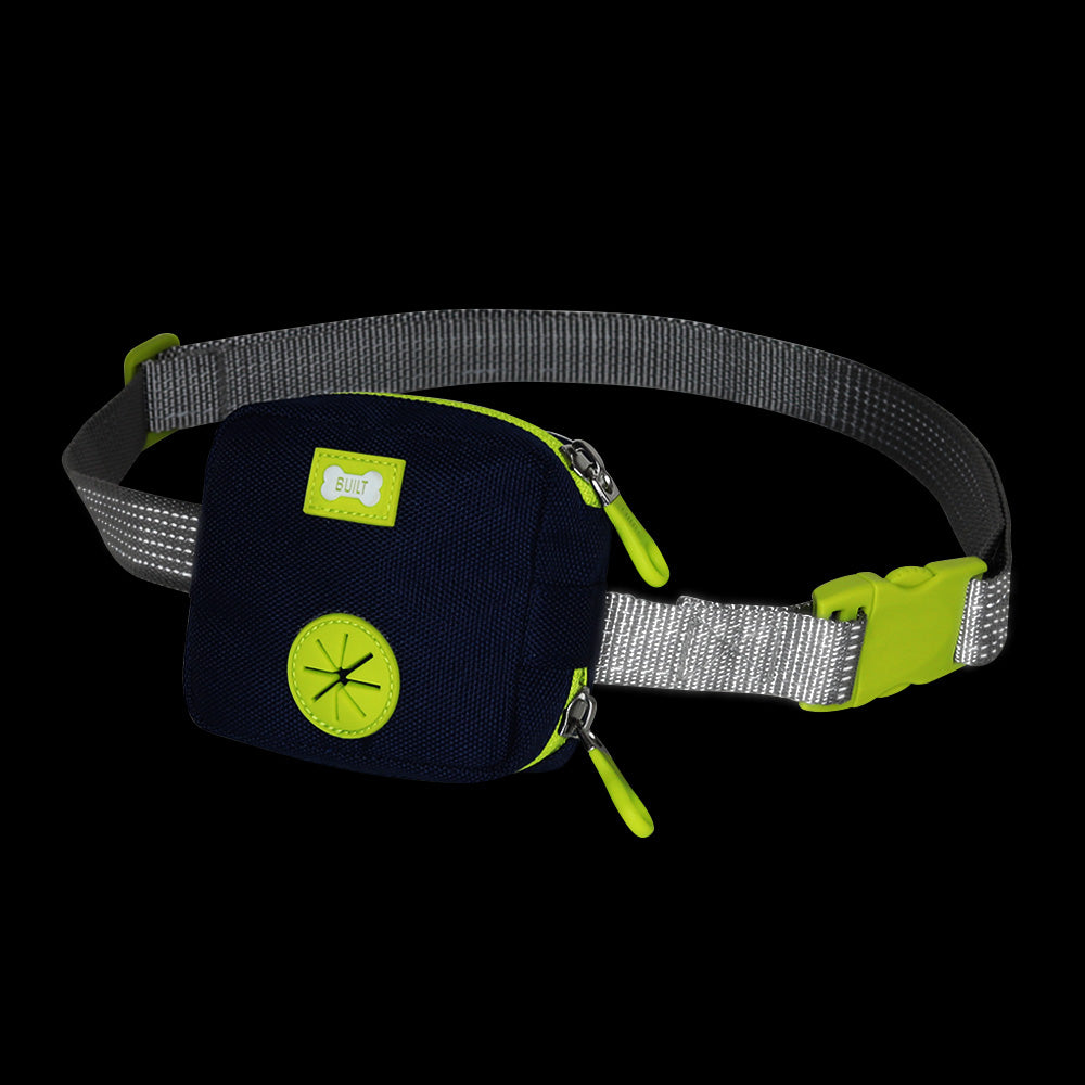 color::Navy and Lime | Built Pet Nightsafe™ Walk Bag