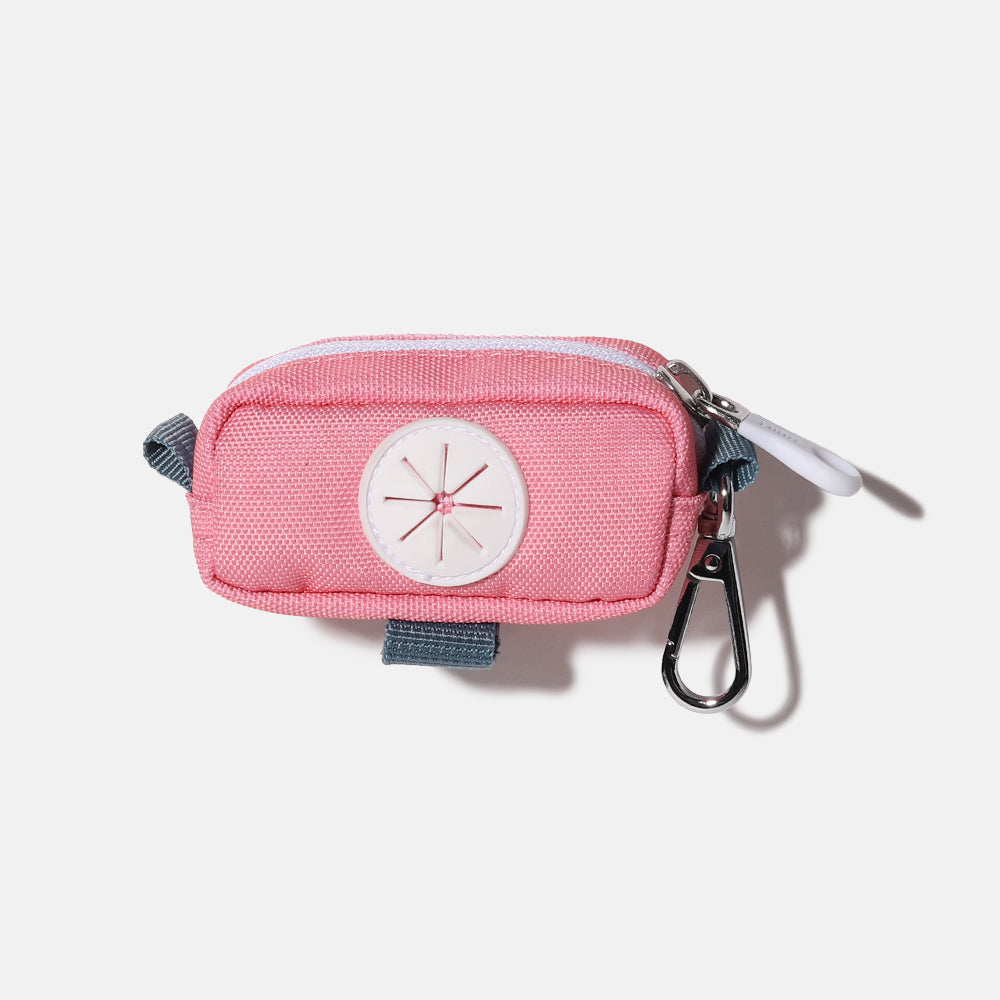 color::Pink and Gray | Built Pet Waste Bag